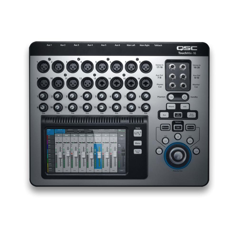 QSC Digital Mixers QSC TouchMix 16 22 Channel Digital Mixer